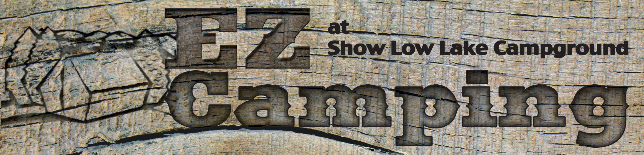 EZ Camping at Show Low Lake Campground banner